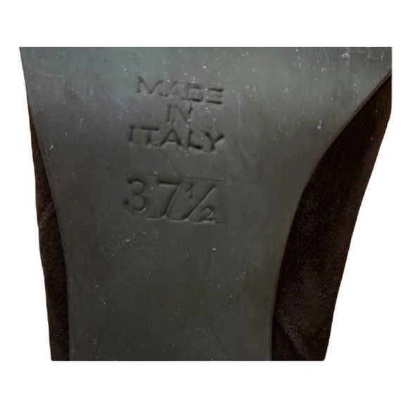 San Frediano Boots Leather/Suede Italian Made Stunning Brown Boots Size 7.5 - Picture 3 of 9